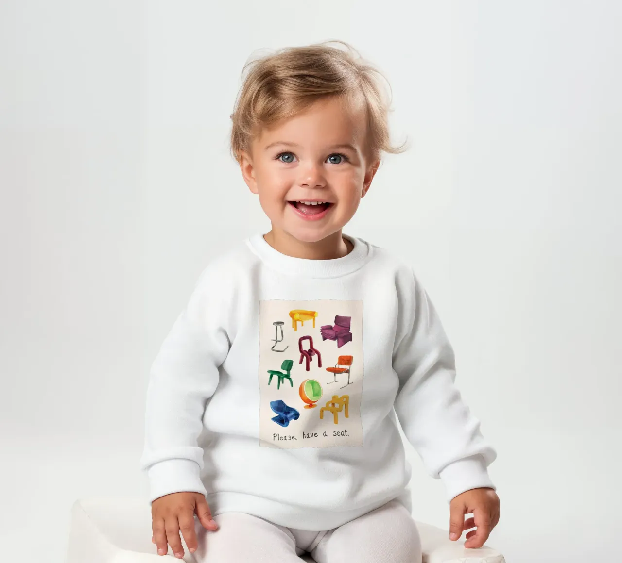 Siediti felpa neonato da Morgan shop