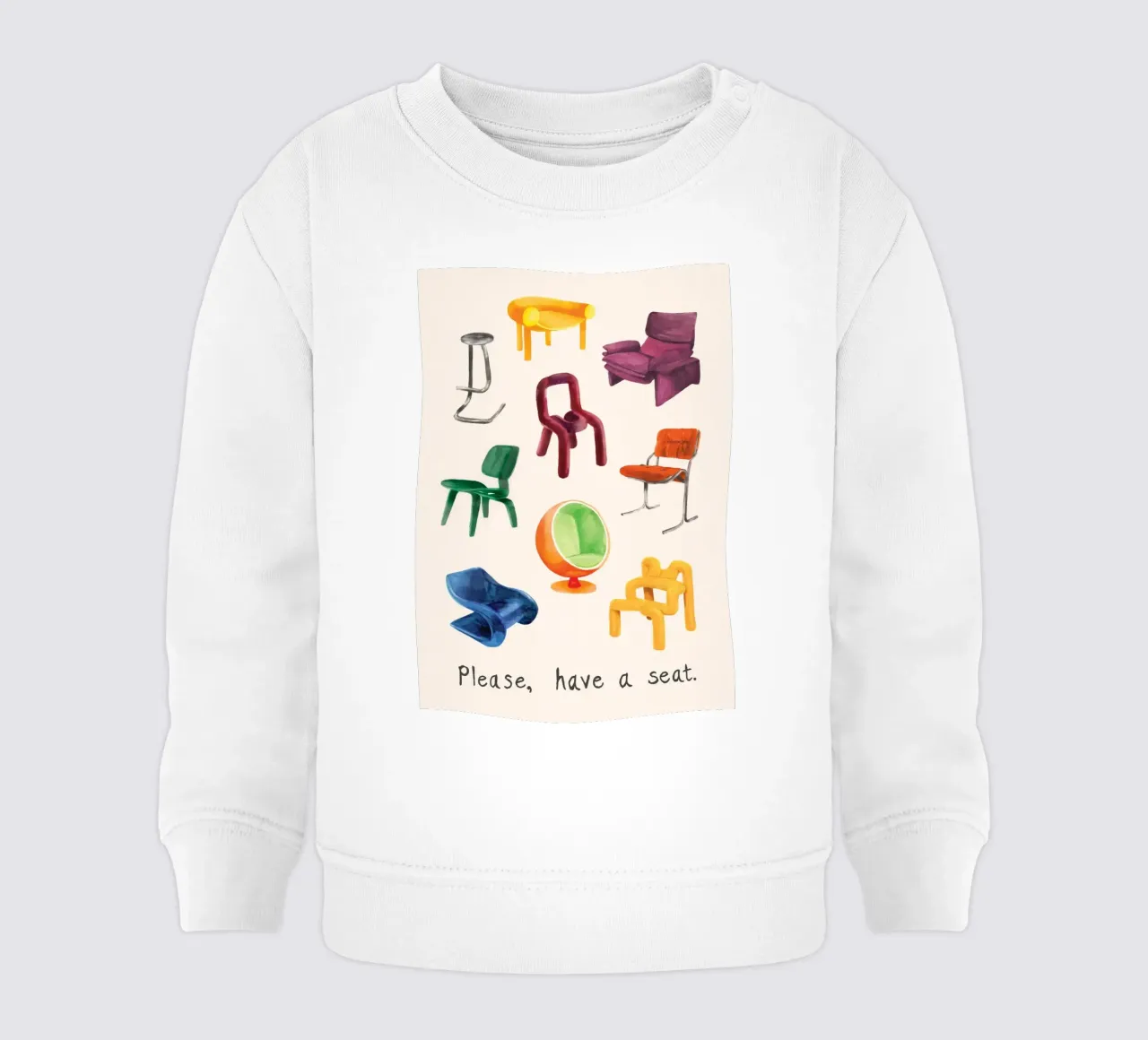 Siediti felpa neonato da Morgan shop