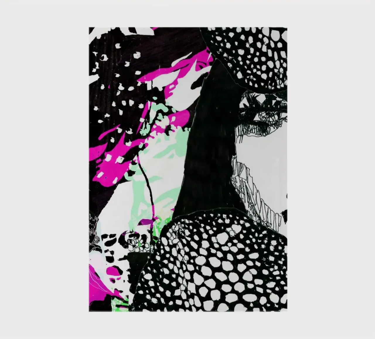 white dots notebook by k i m