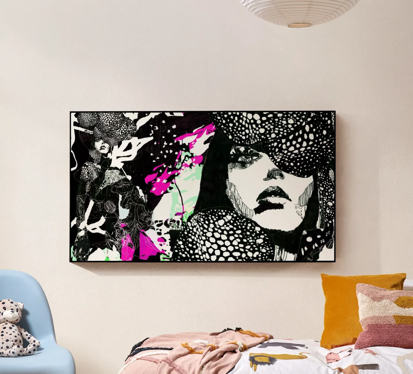 punti bianchi plexiglass da k i m