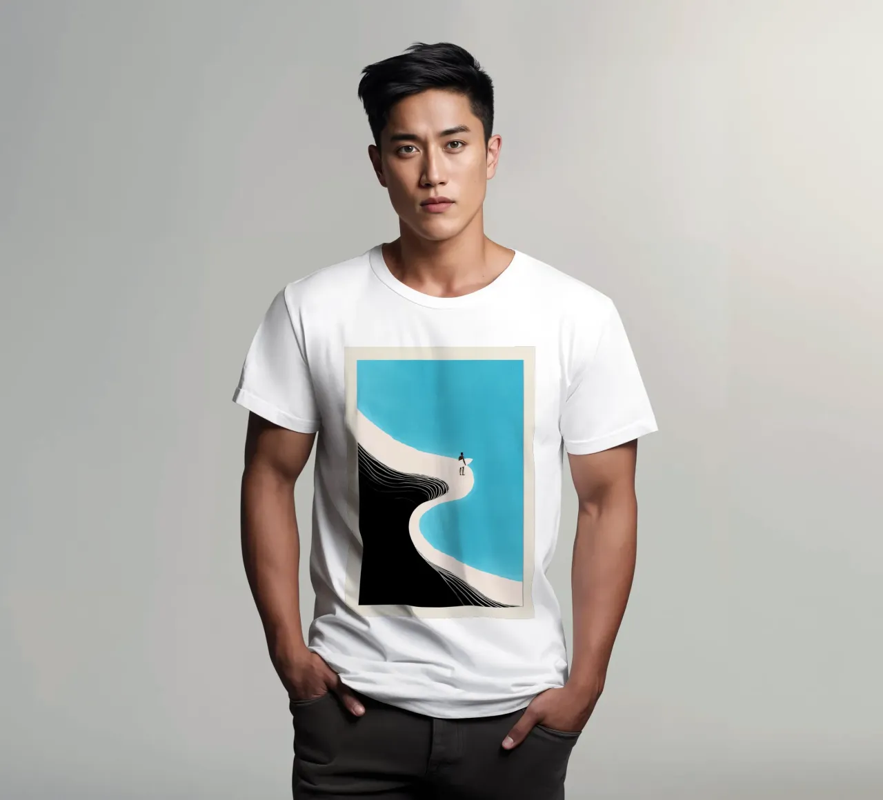 The Waiting Tide t-shirt da Luca