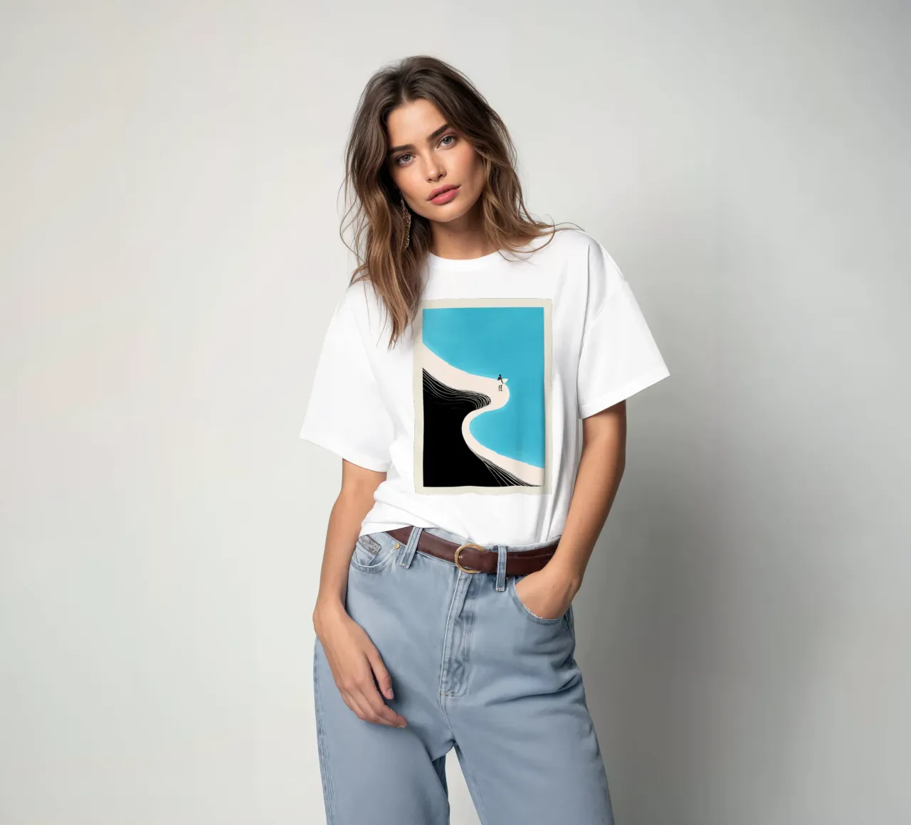 The Waiting Tide t-shirt da Luca