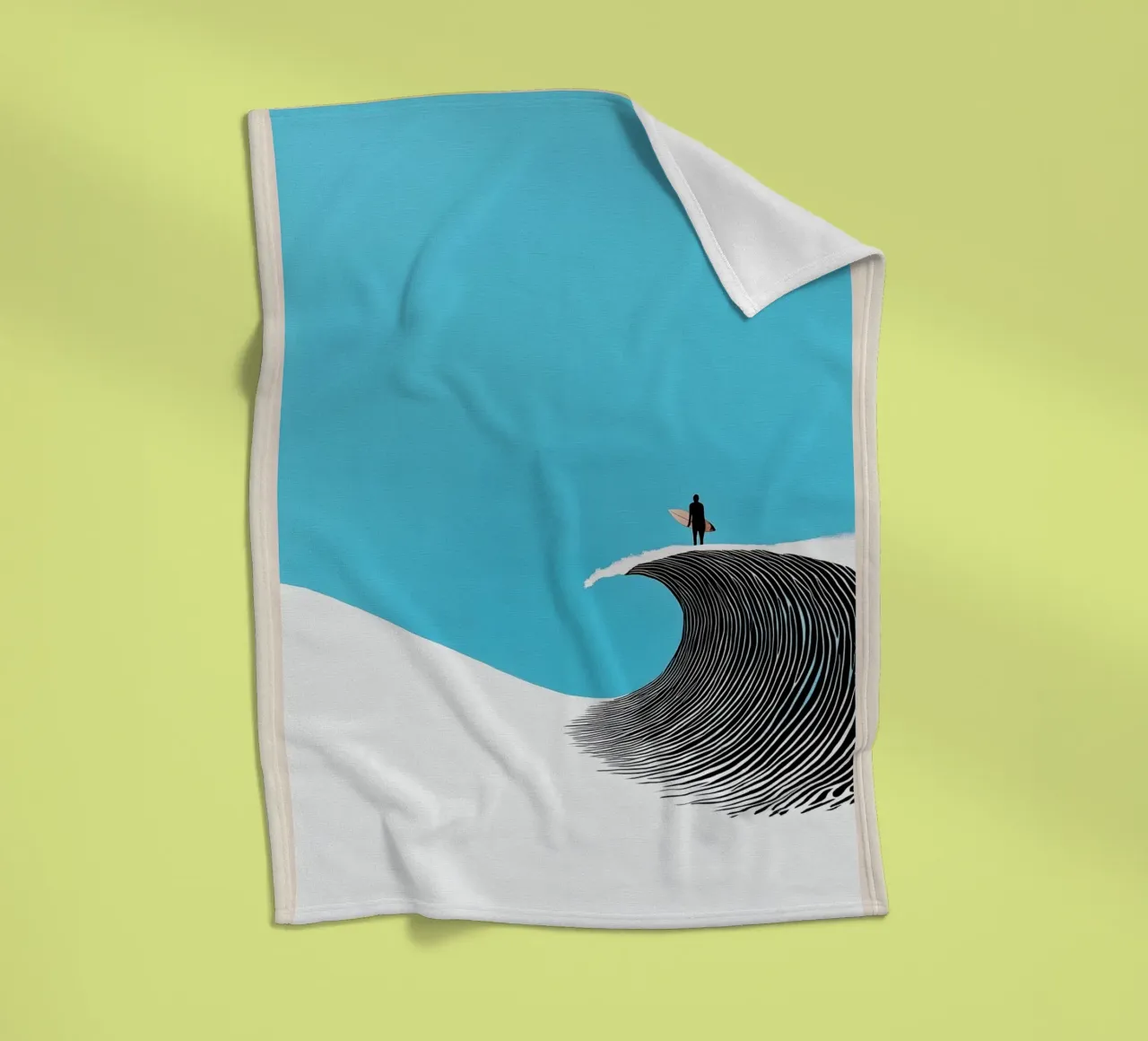 The Watcher of Blue coperta in pile da Luca