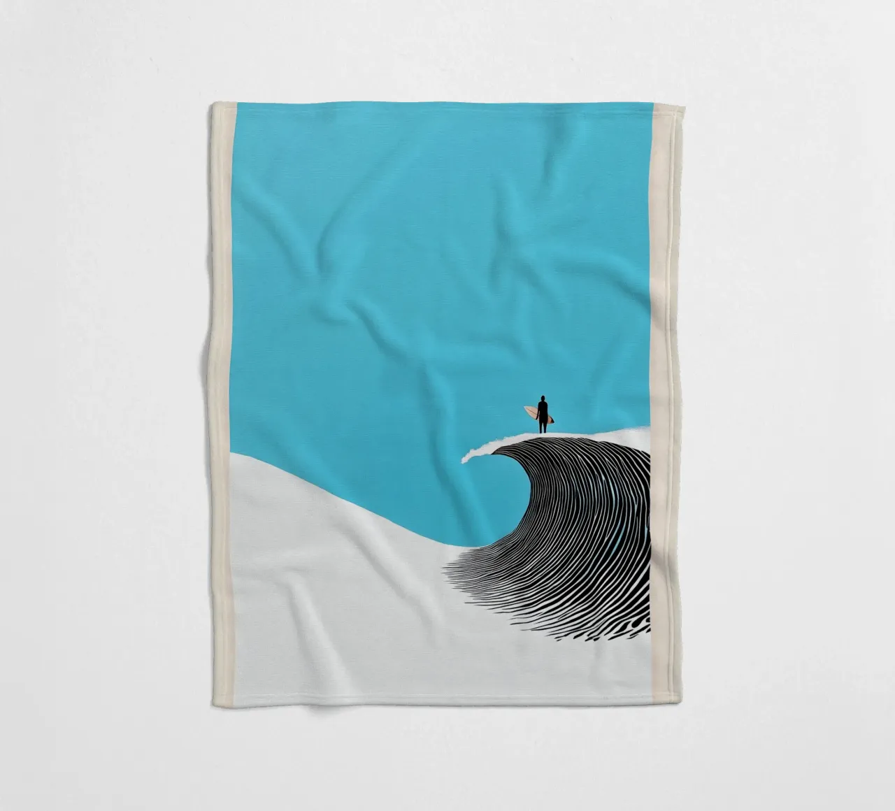 The Watcher of Blue coperta in pile da Luca