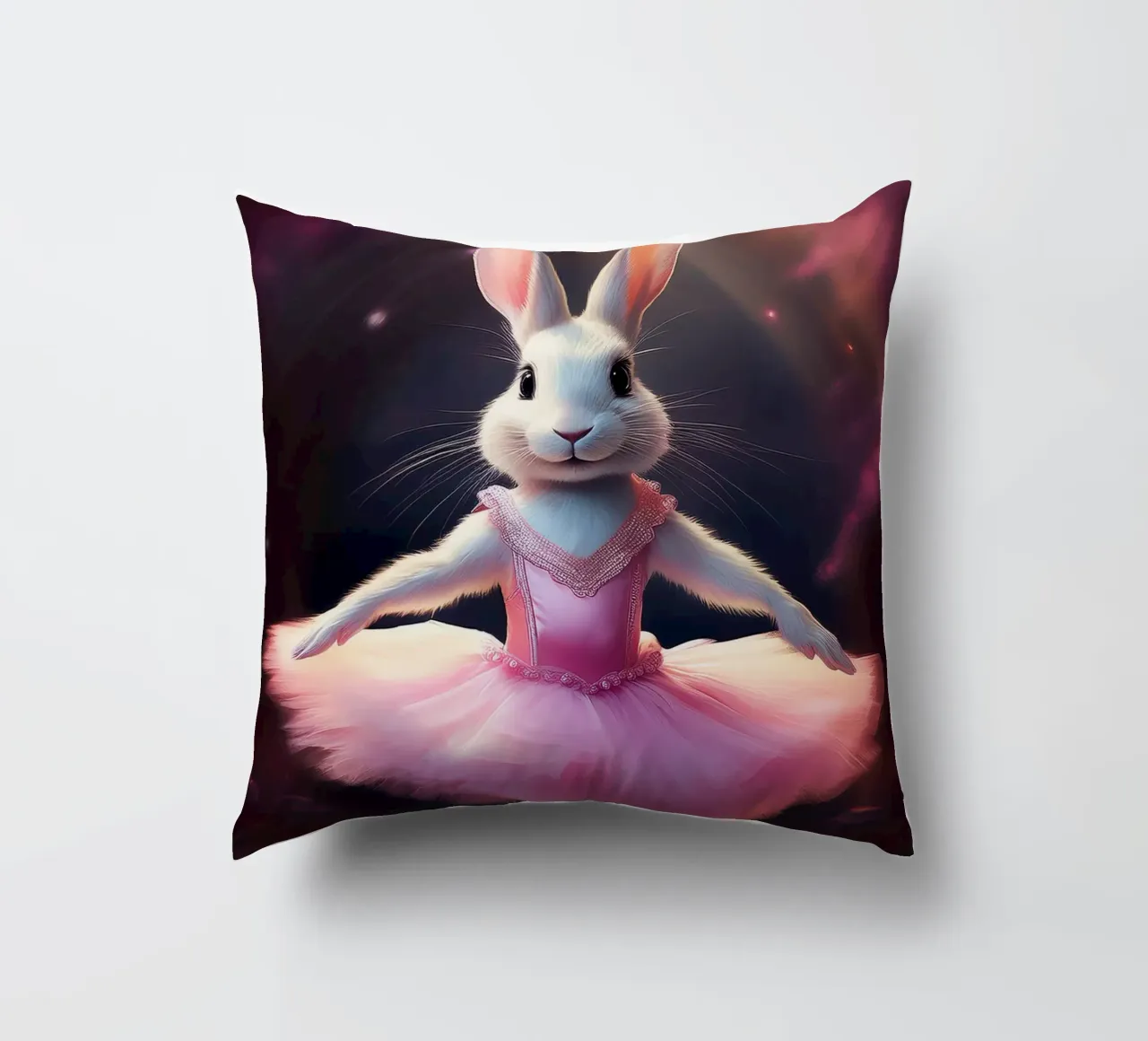 Coniglio Ballerina cuscino da Hightown Design