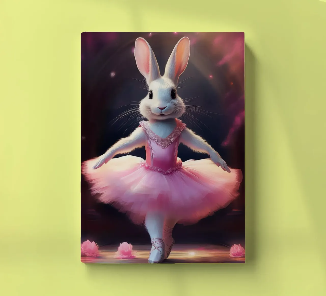 Ballerina Rabbit notebook by Hightown Design