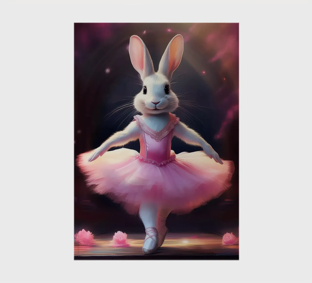Ballerina Rabbit notebook by Hightown Design