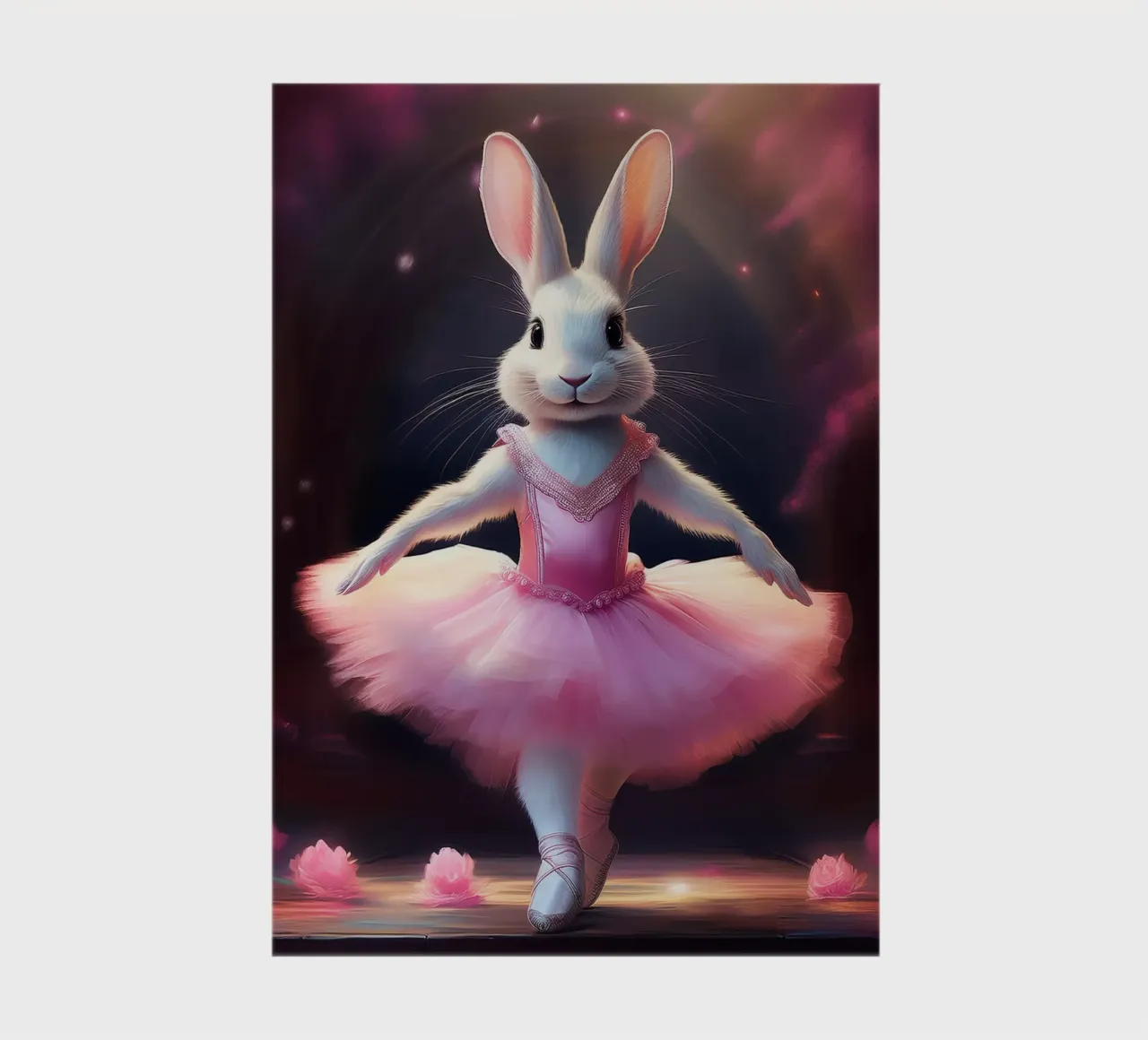 Ballerina Rabbit notebook by Hightown Design