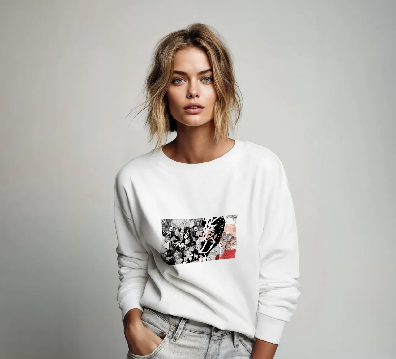 farfalla felpa da k i m