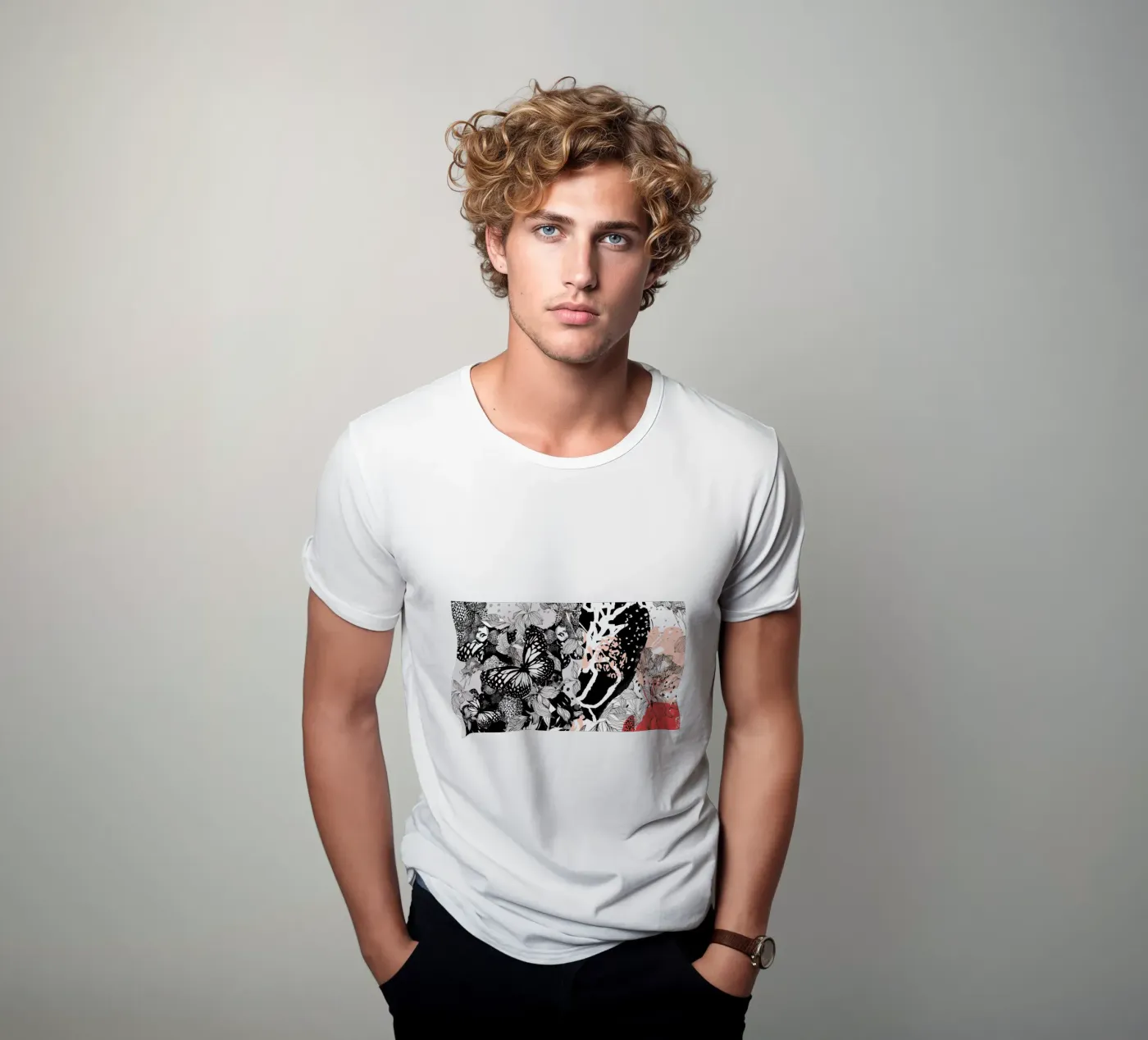farfalla t-shirt da k i m