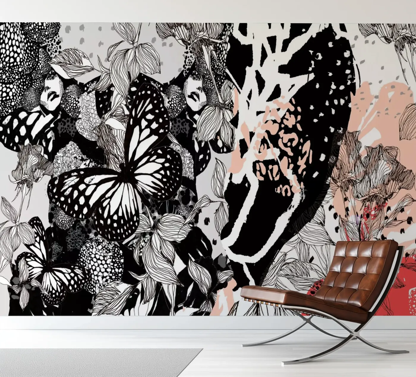 butterfly photo wallpaper by k i m