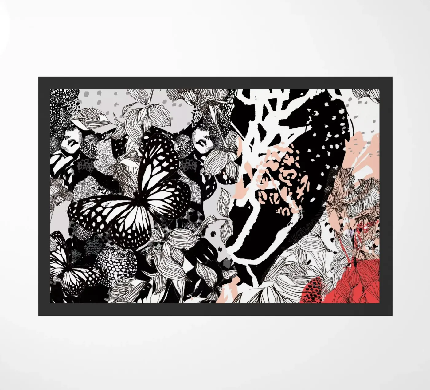 papillon paillasson de k i m