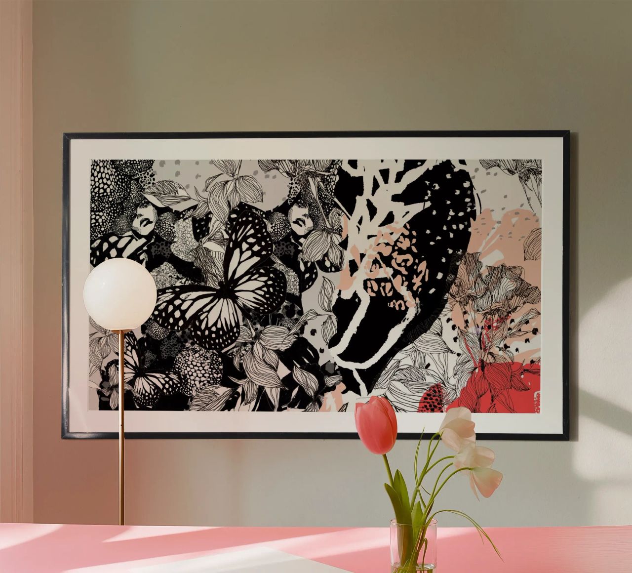 butterfly poster by k i m