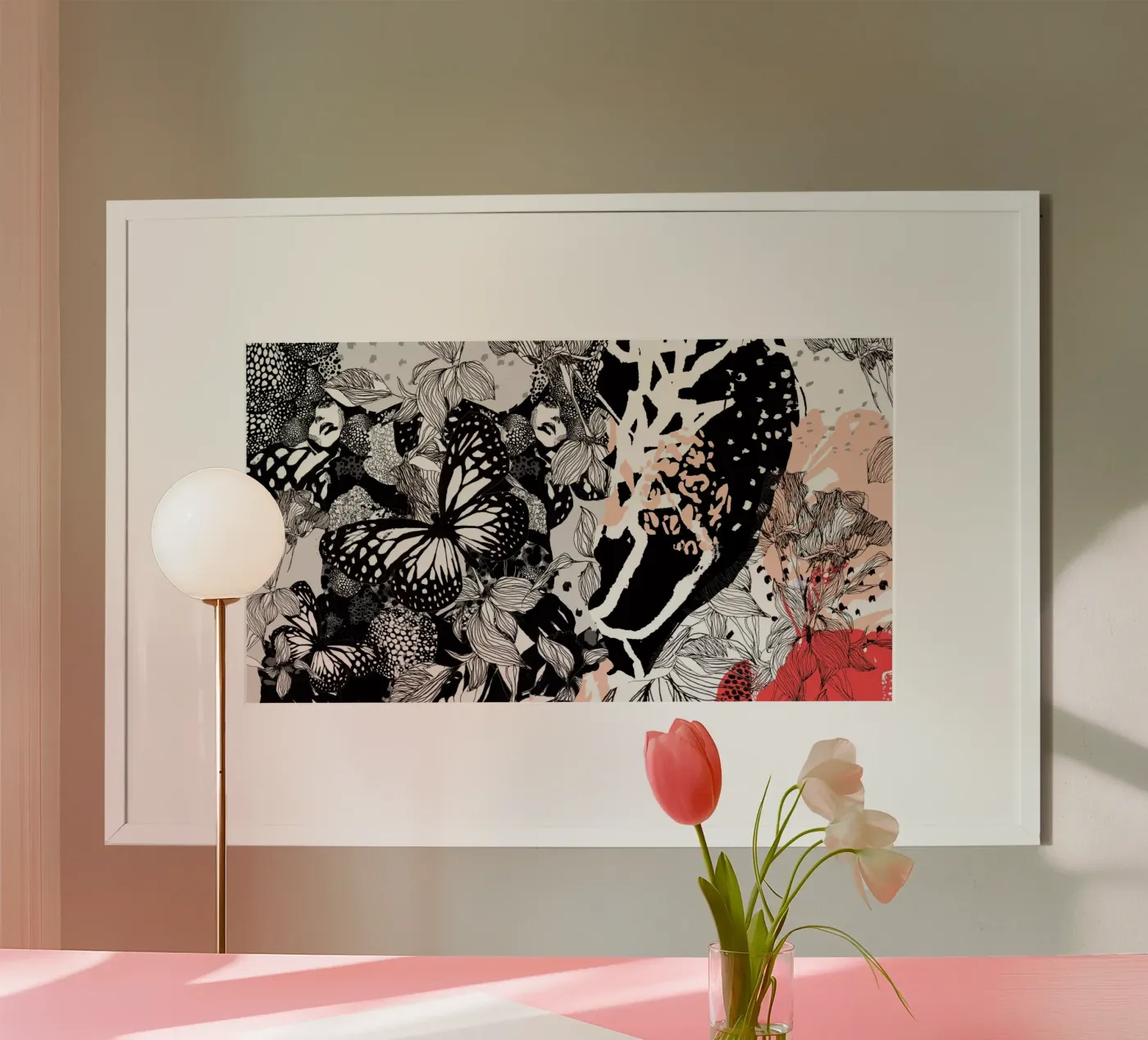 butterfly poster by k i m