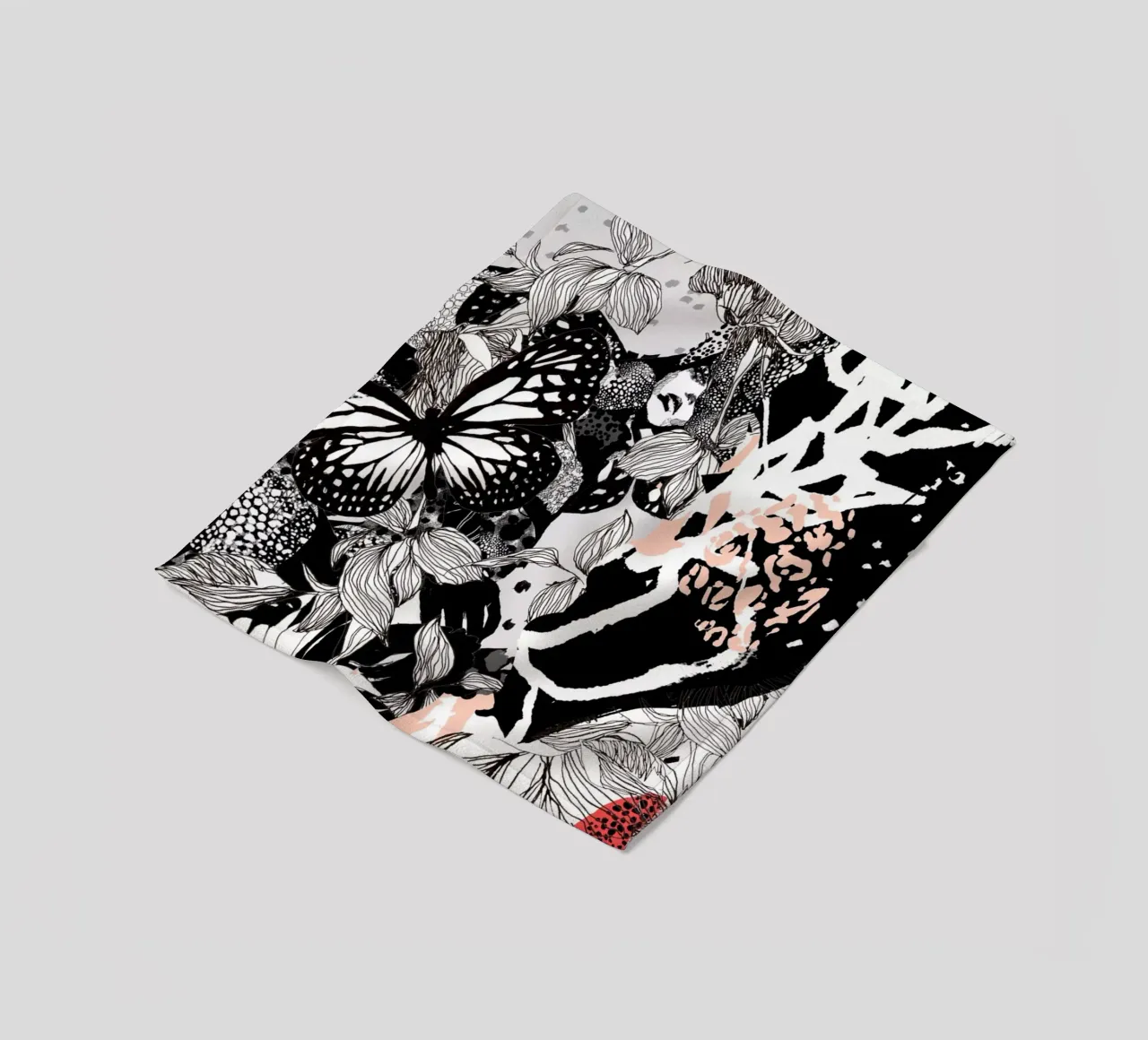 farfalla coperta in pile da k i m