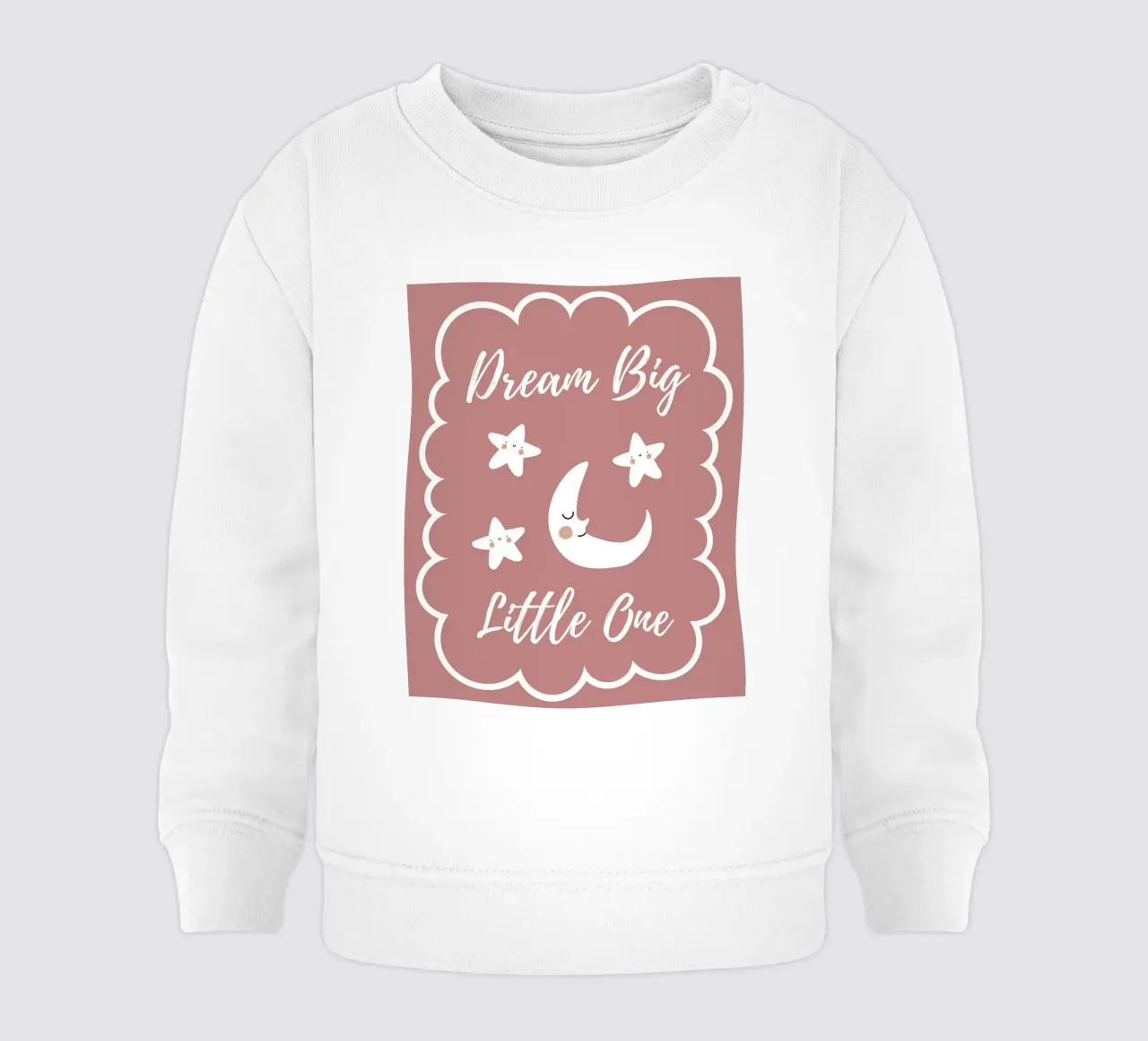Sogna in grande - Viola felpa neonato da Little Moon & Co