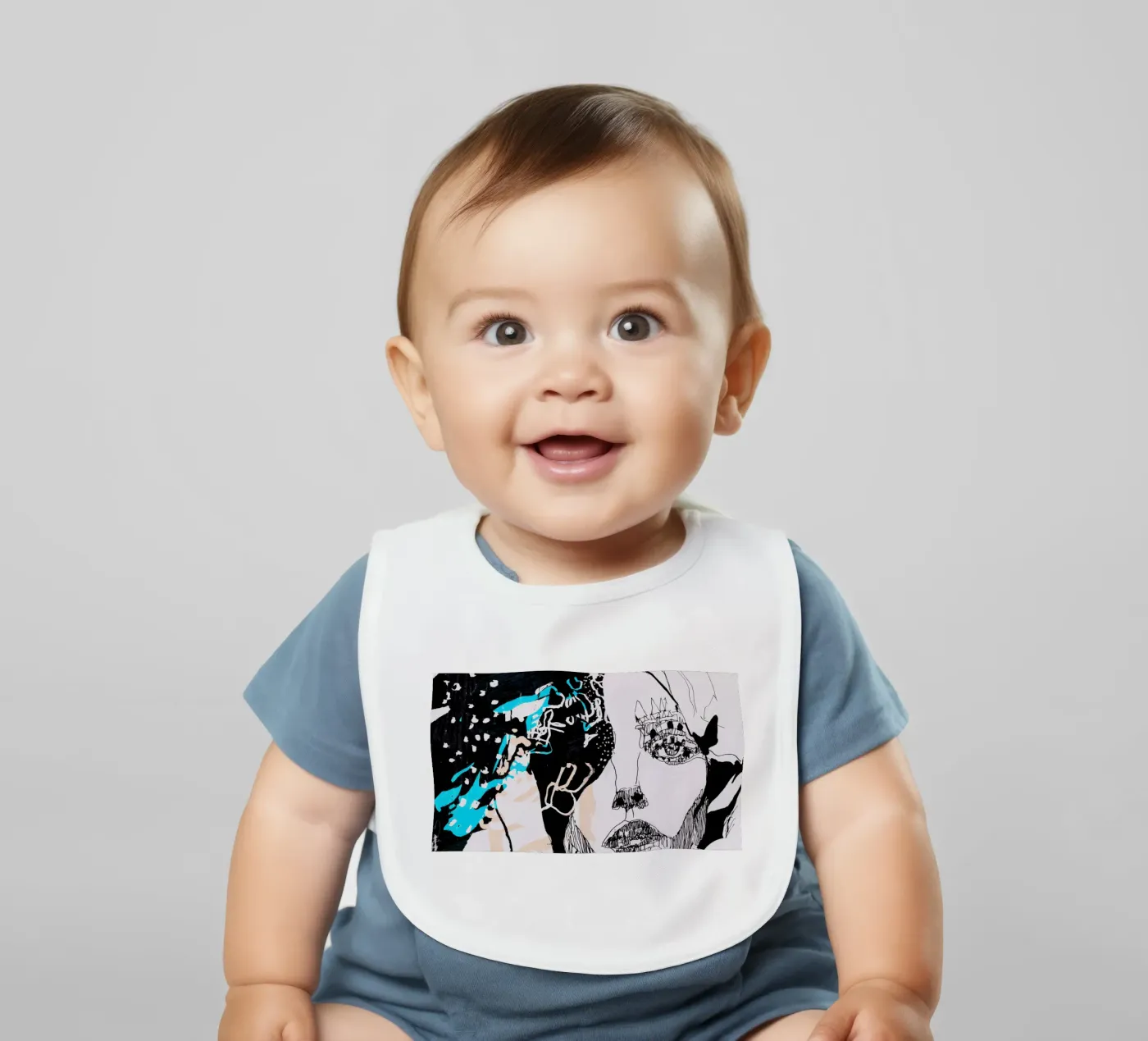 ritratto bavaglino da k i m