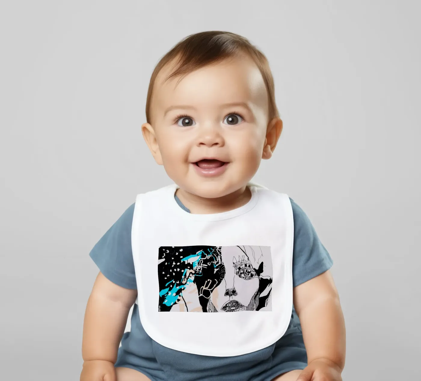 ritratto bavaglino da k i m