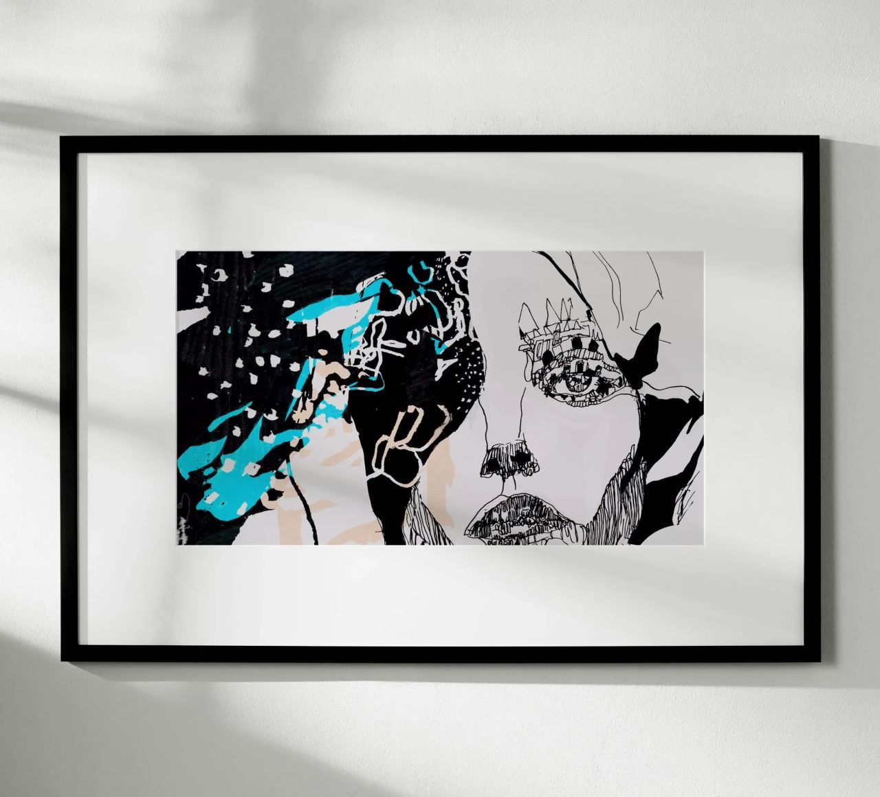 portrait poster by k i m