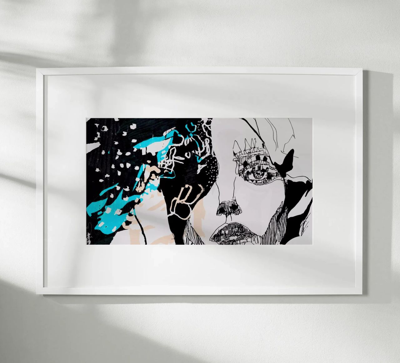 portrait poster by k i m