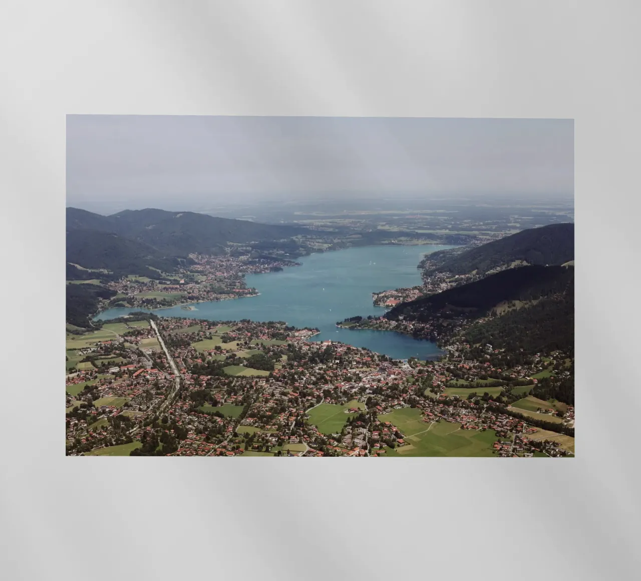 Tegernsee, Baviera pellicola backlit da Simon Koy