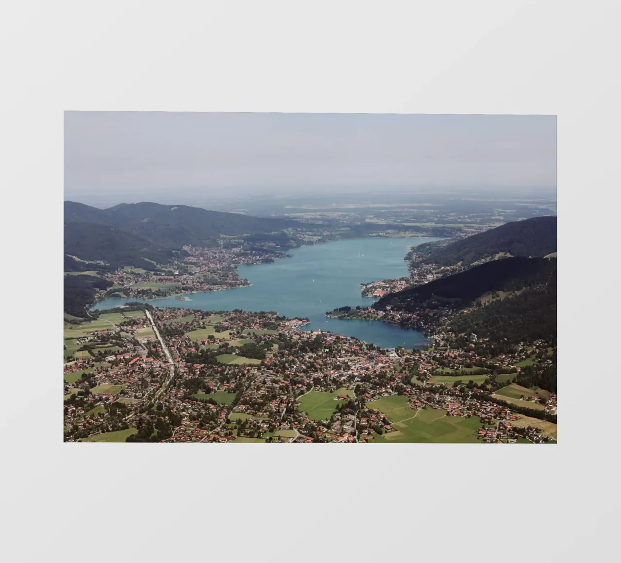 Tegernsee, Baviera pellicola backlit da Simon Koy