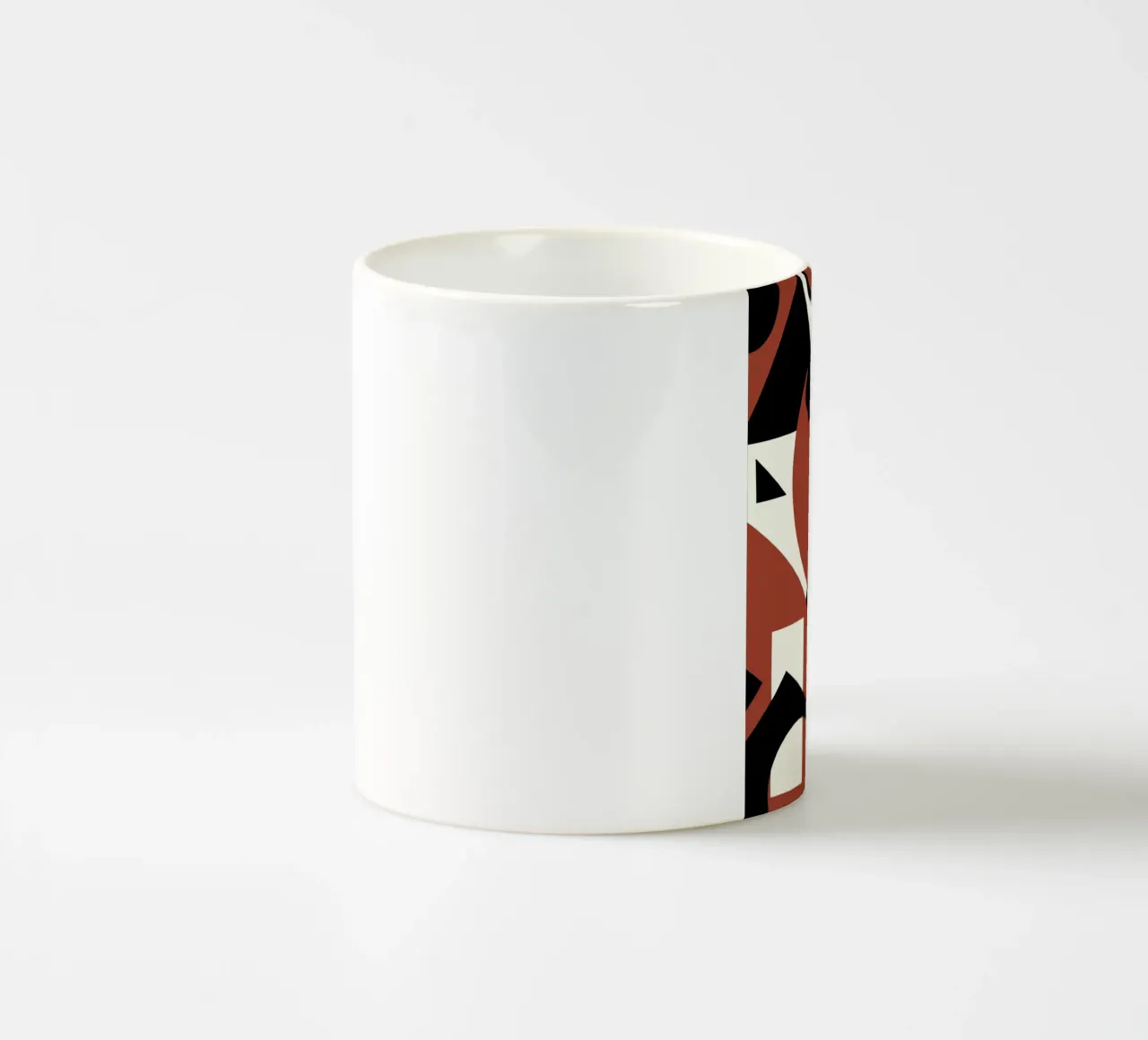 Geometria scandinava 07 tazza in ceramica da Little Dean