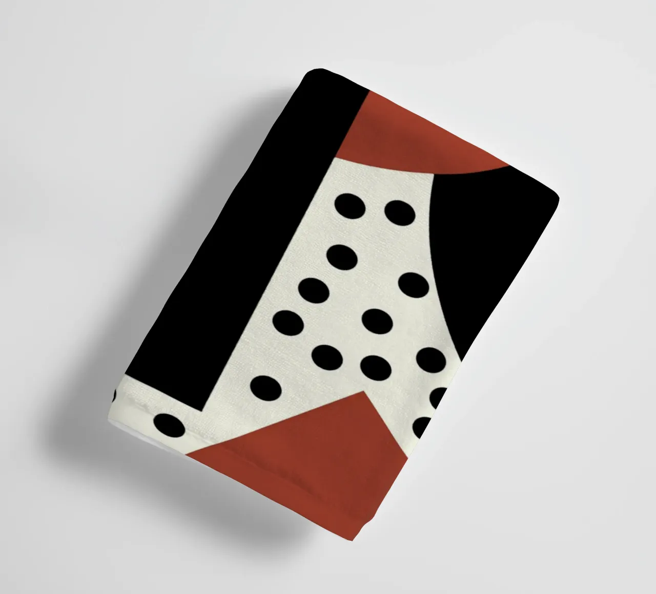 Scandinavian geometry 07 towel by Little Dean