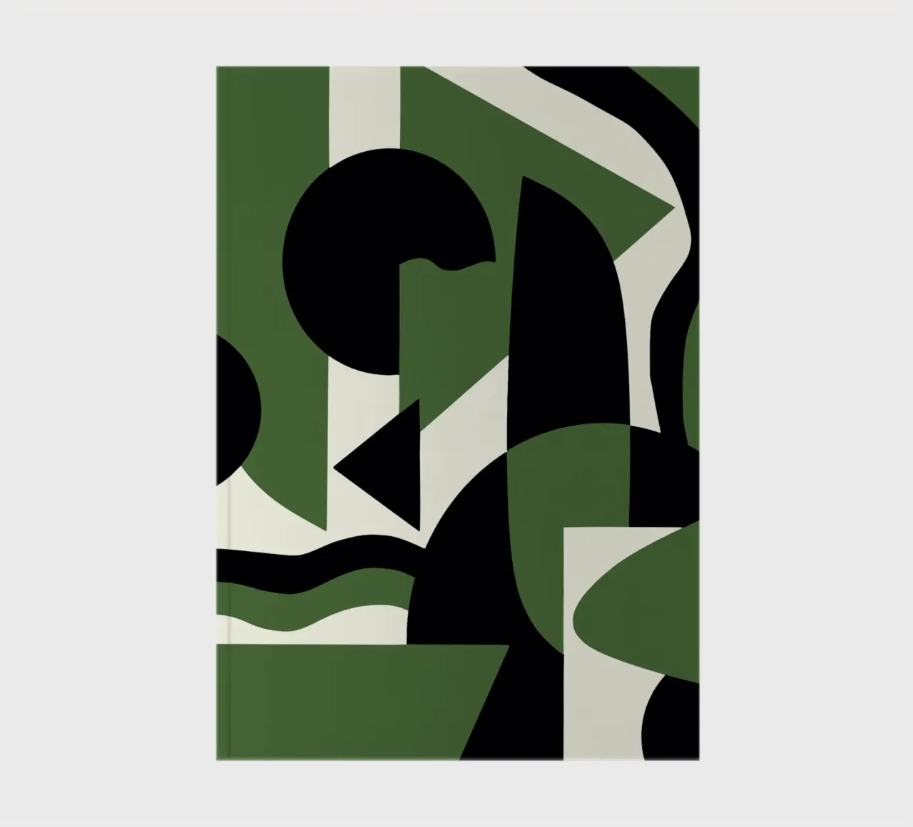 Scandinavian geometry 08 notebook by Little Dean