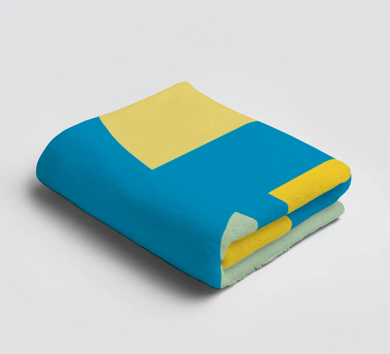 Scandinavian geometry 09 towel by Little Dean