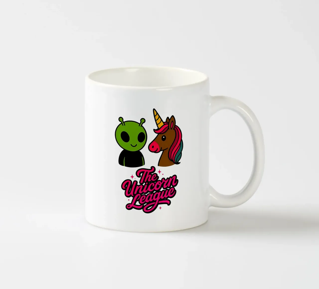THE UNICORN LEAGUE - Alien tazza in ceramica da Vintage Van Gogh