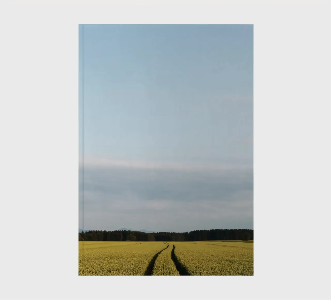 Wheat field in Bavaria notebook by Simon Koy