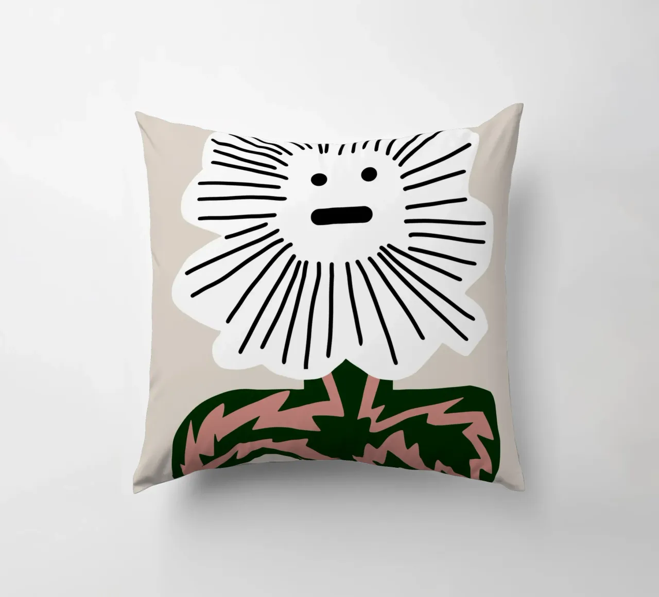 Atteggiamento floreale cuscino da Little Dean