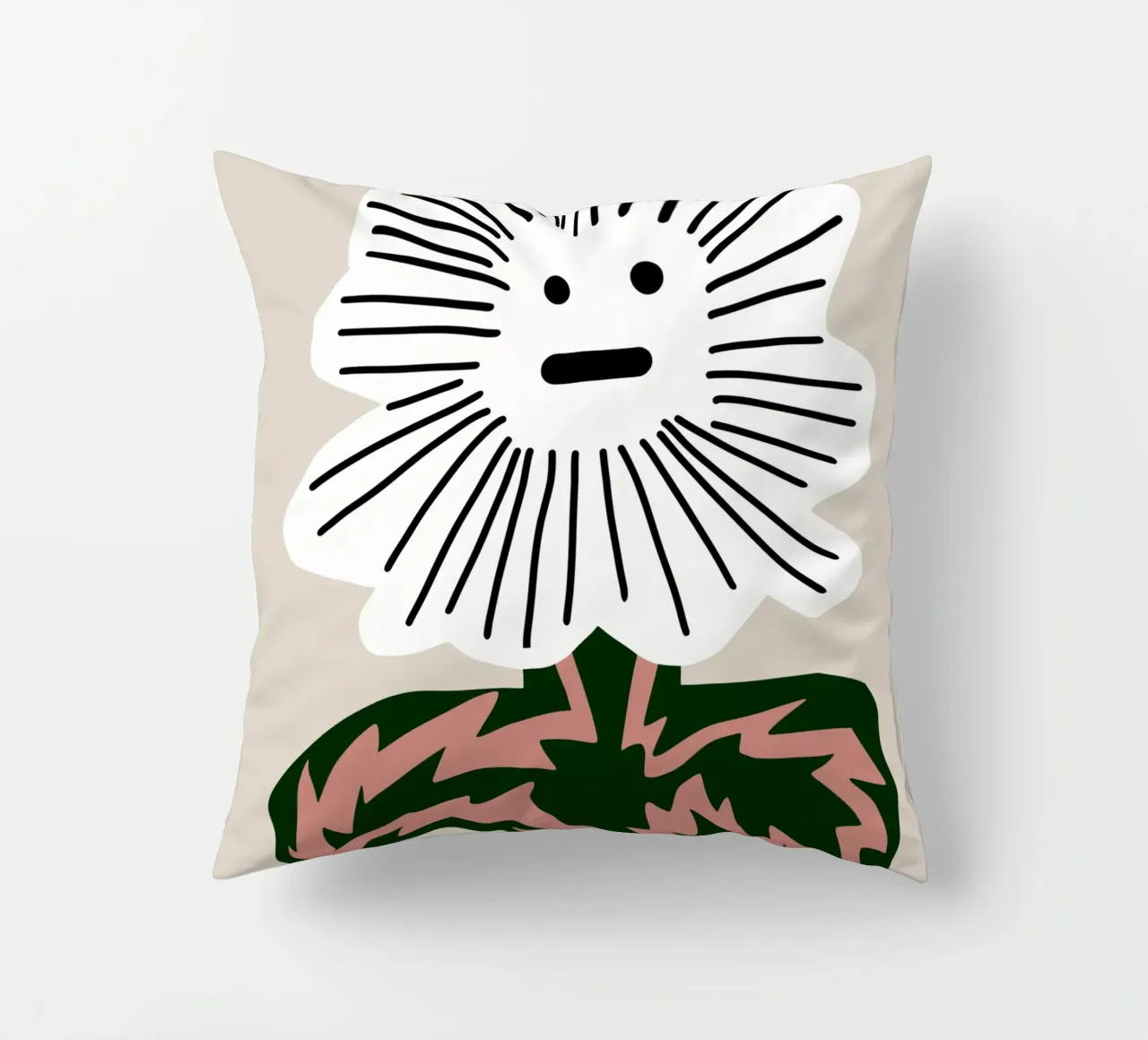 Atteggiamento floreale cuscino da Little Dean