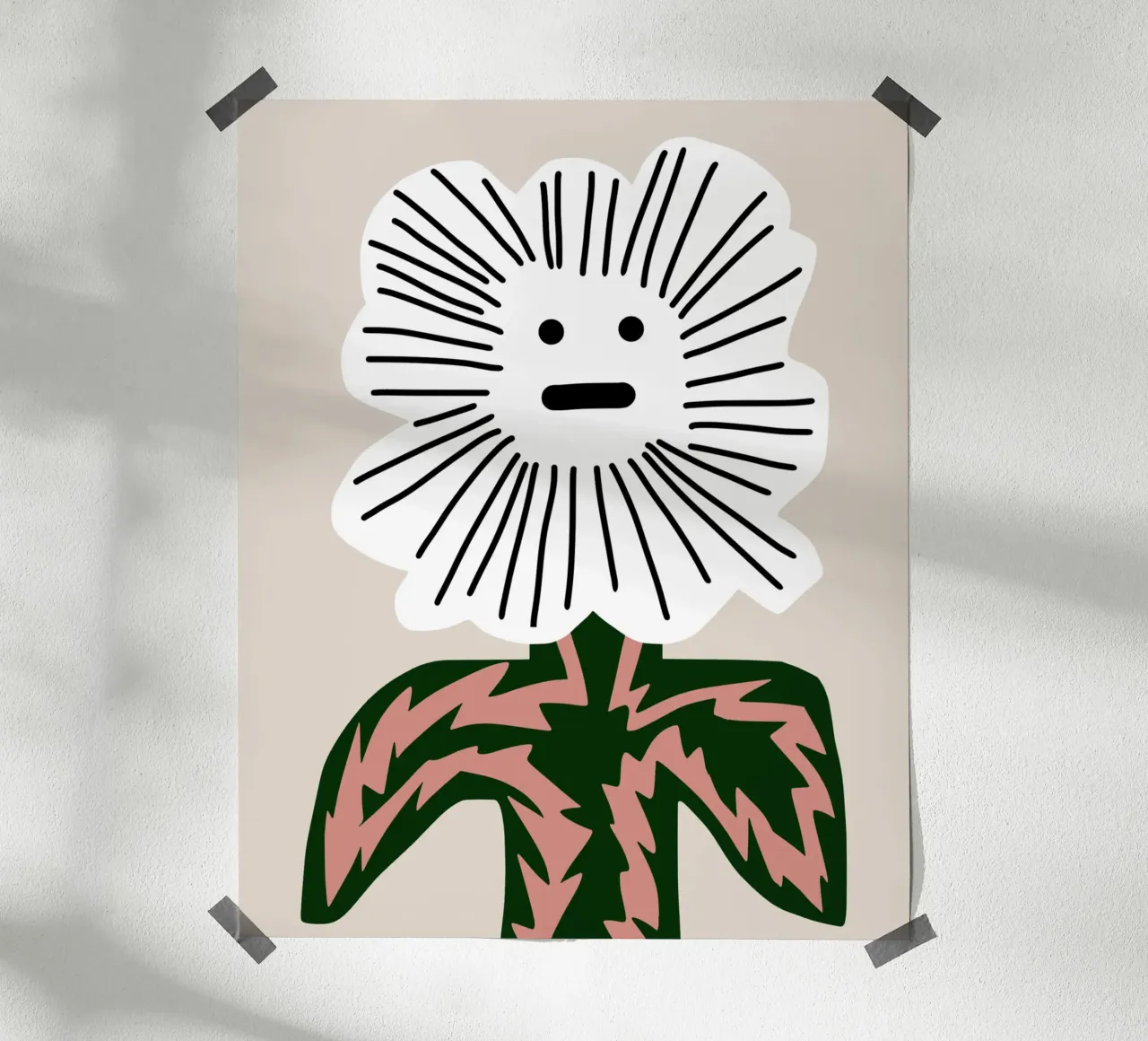 Atteggiamento floreale carta hahnemühle da Little Dean