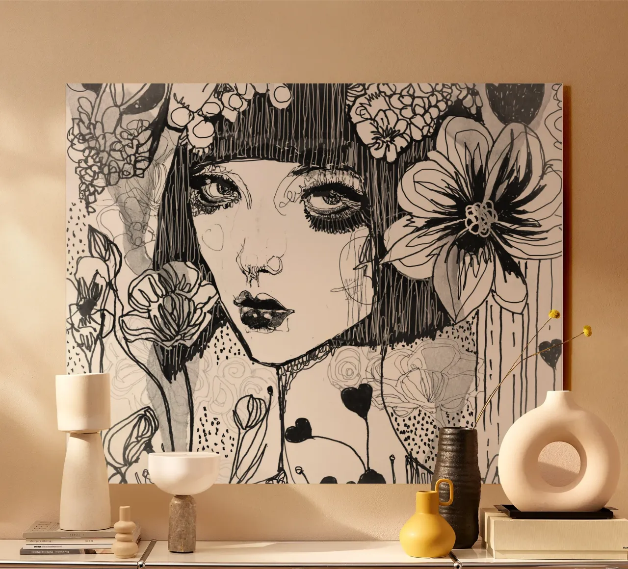 bianco e nero plexiglass da k i m