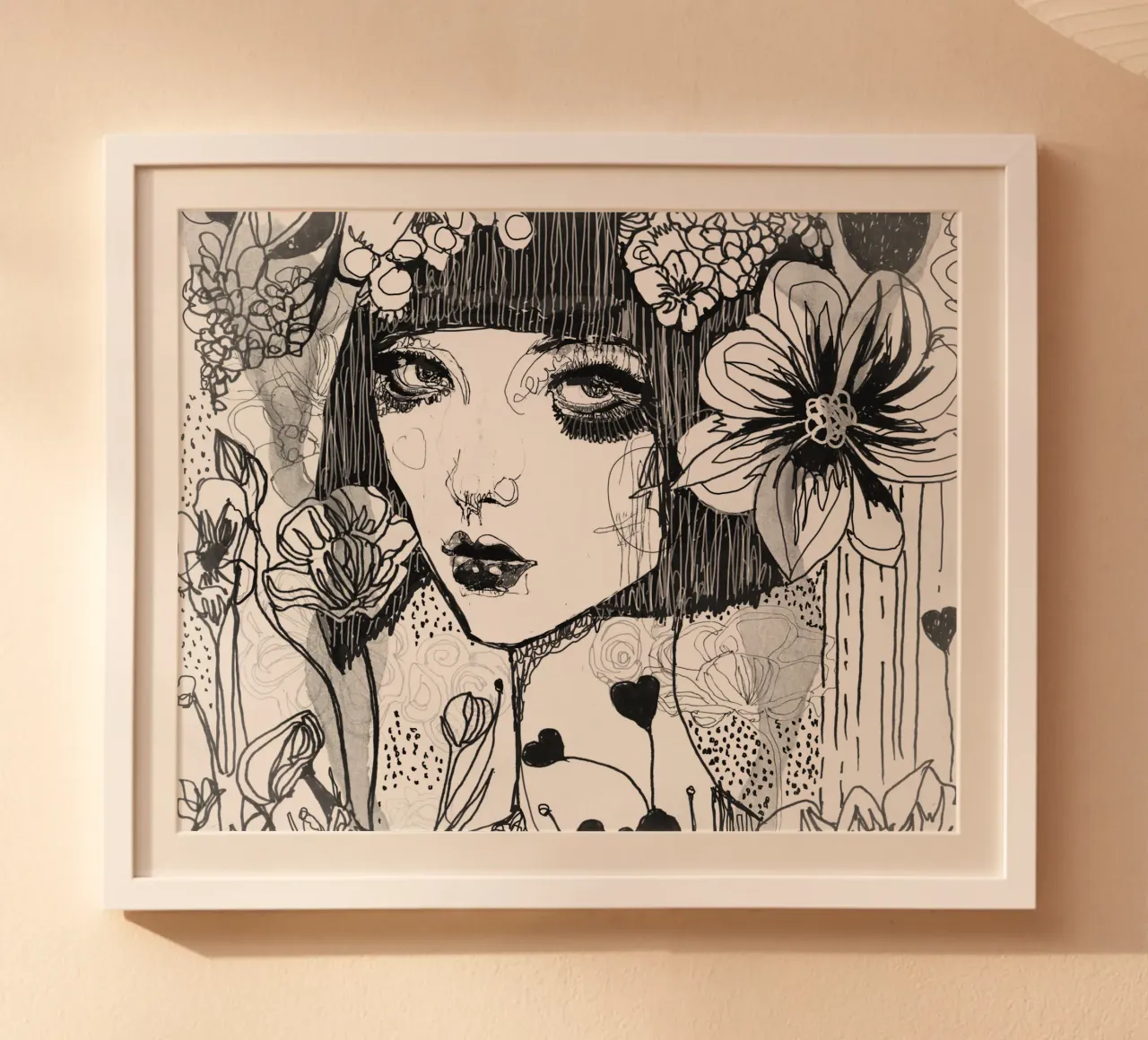 bianco e nero poster da k i m