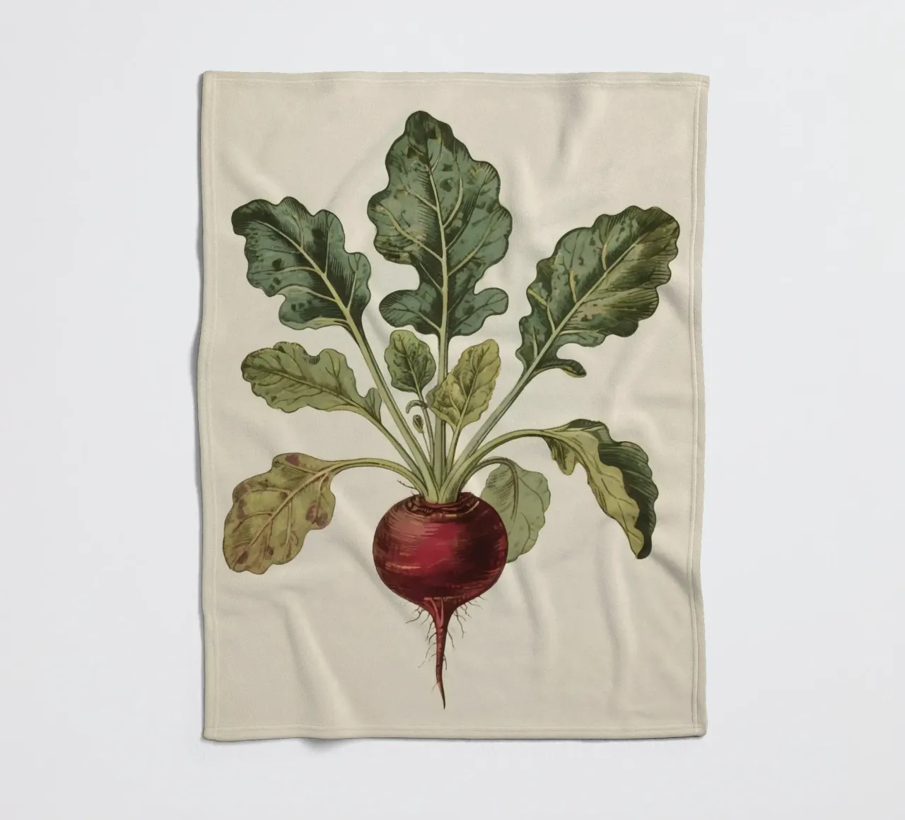 Beetroot fleecedeken van knowledge