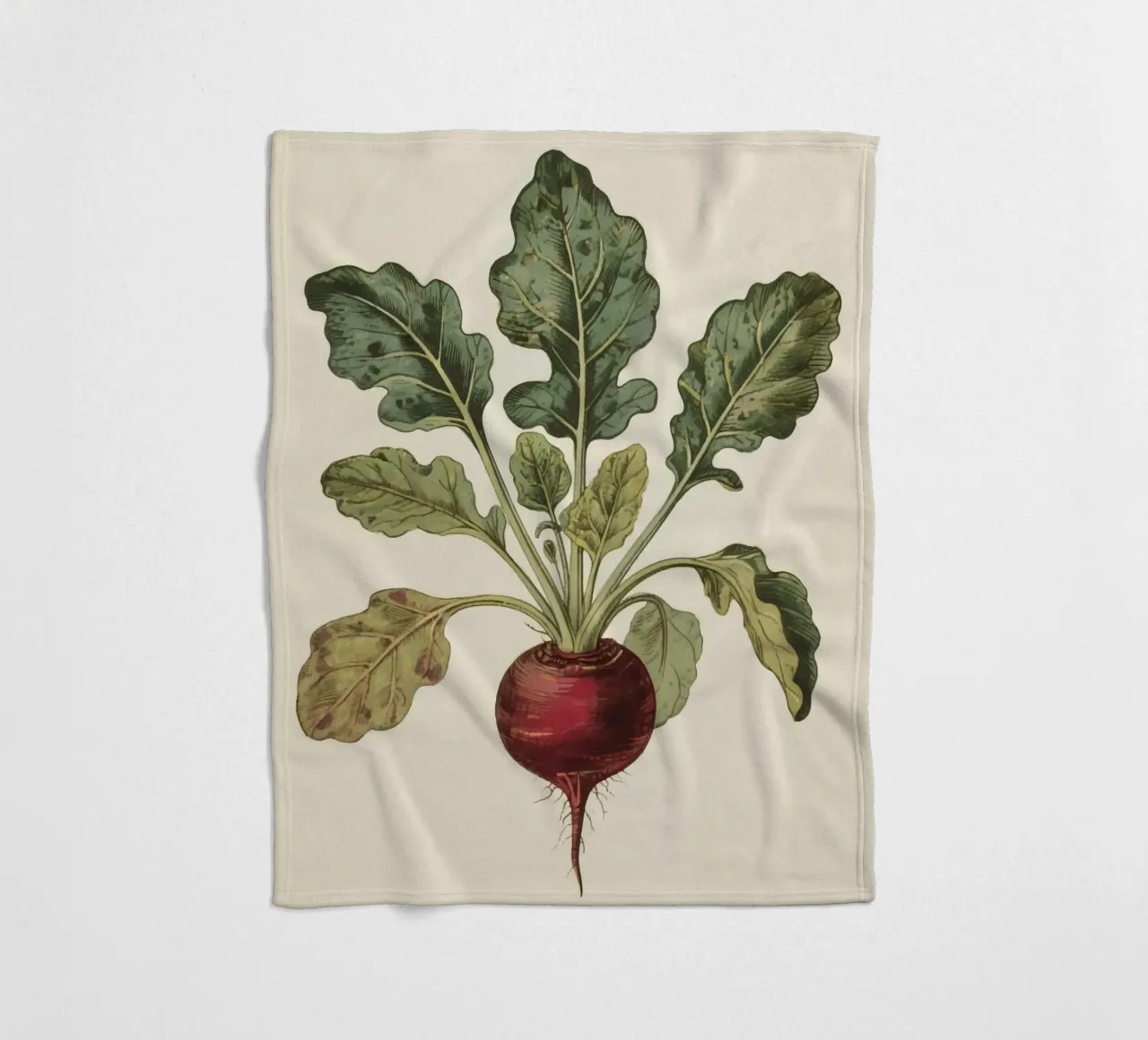 Beetroot fleecedeken van knowledge