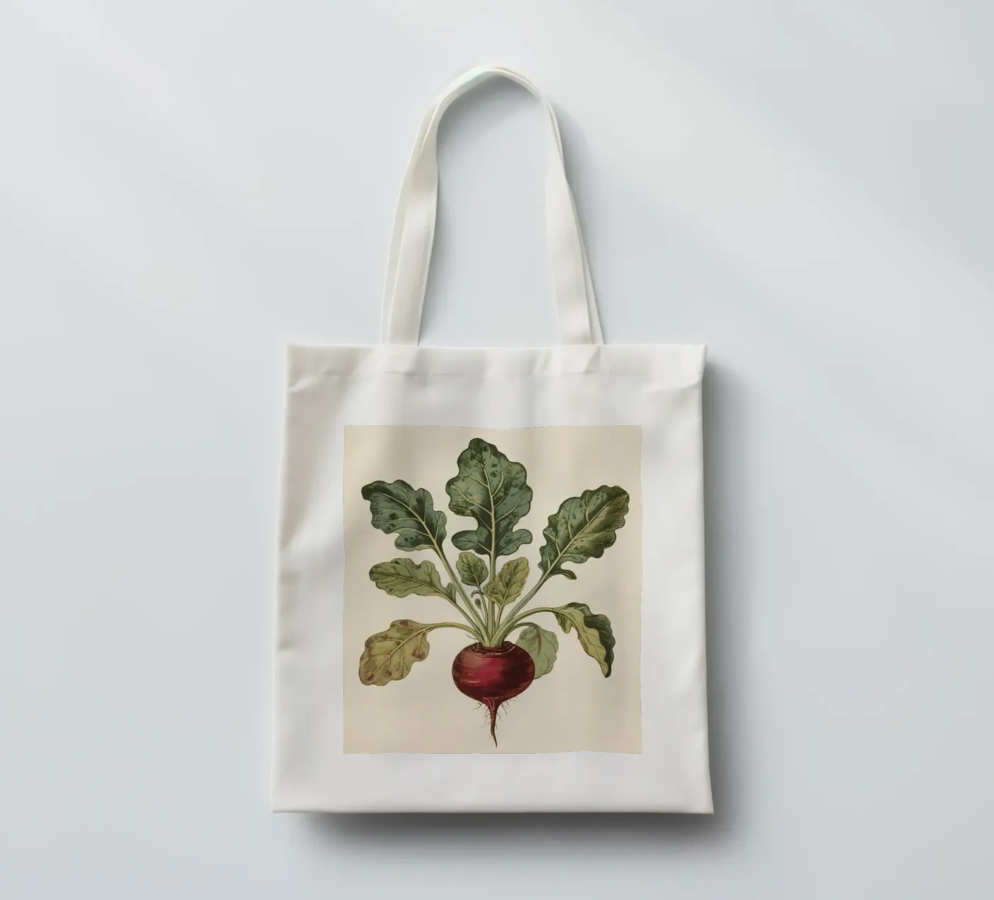 Beetroot tote bag by knowledge