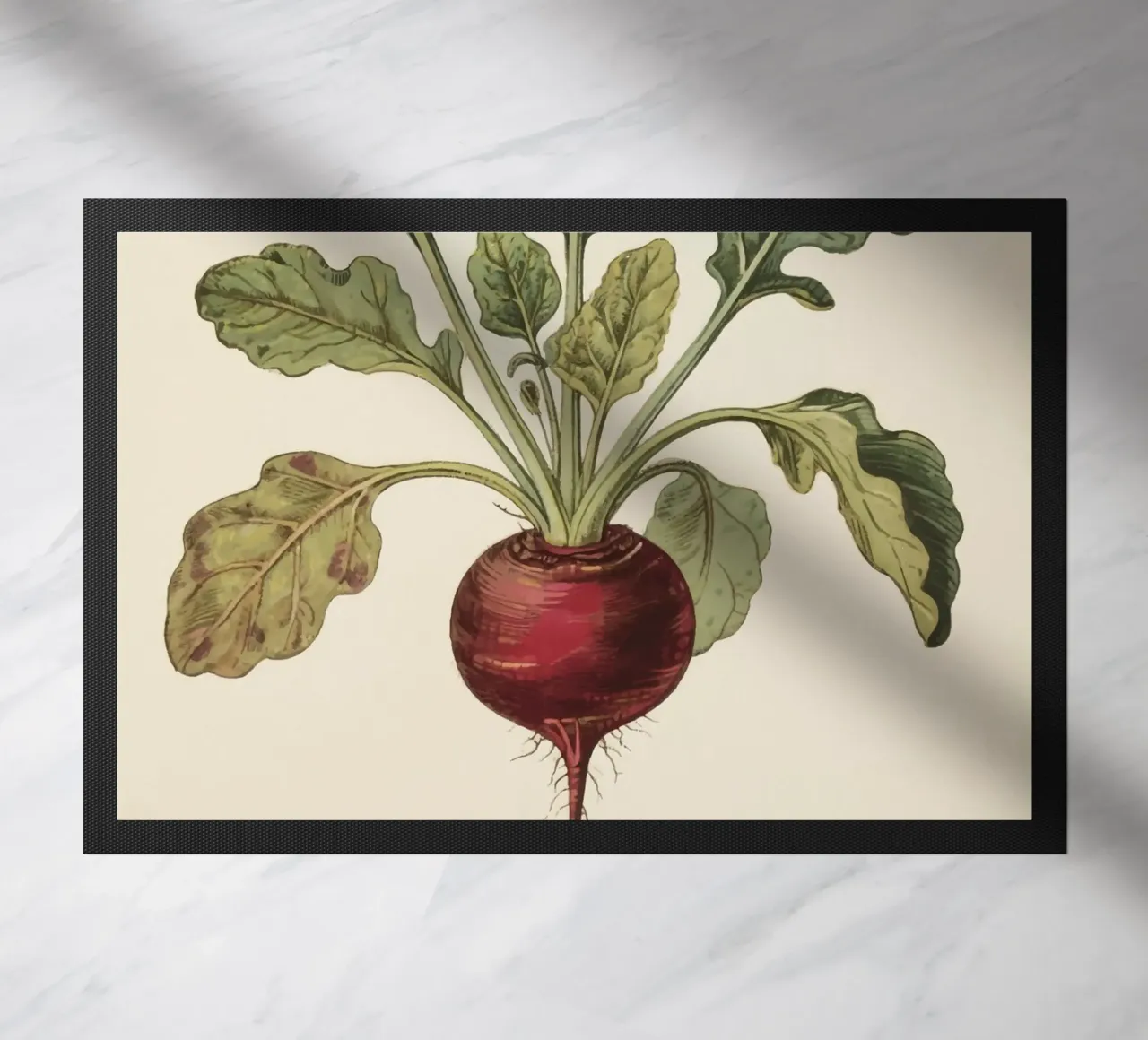 Beetroot deurmat van knowledge