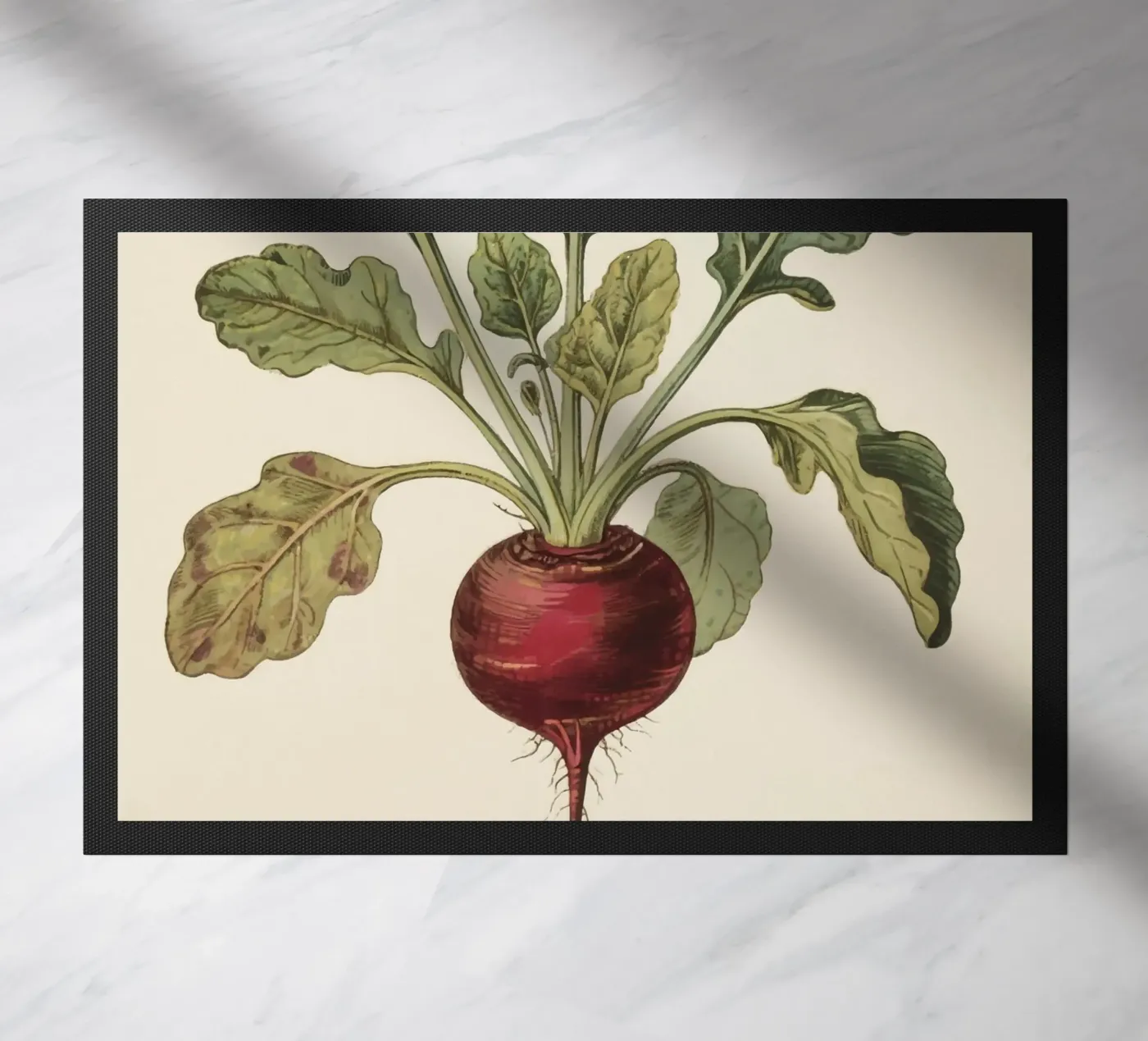 Beetroot deurmat van knowledge