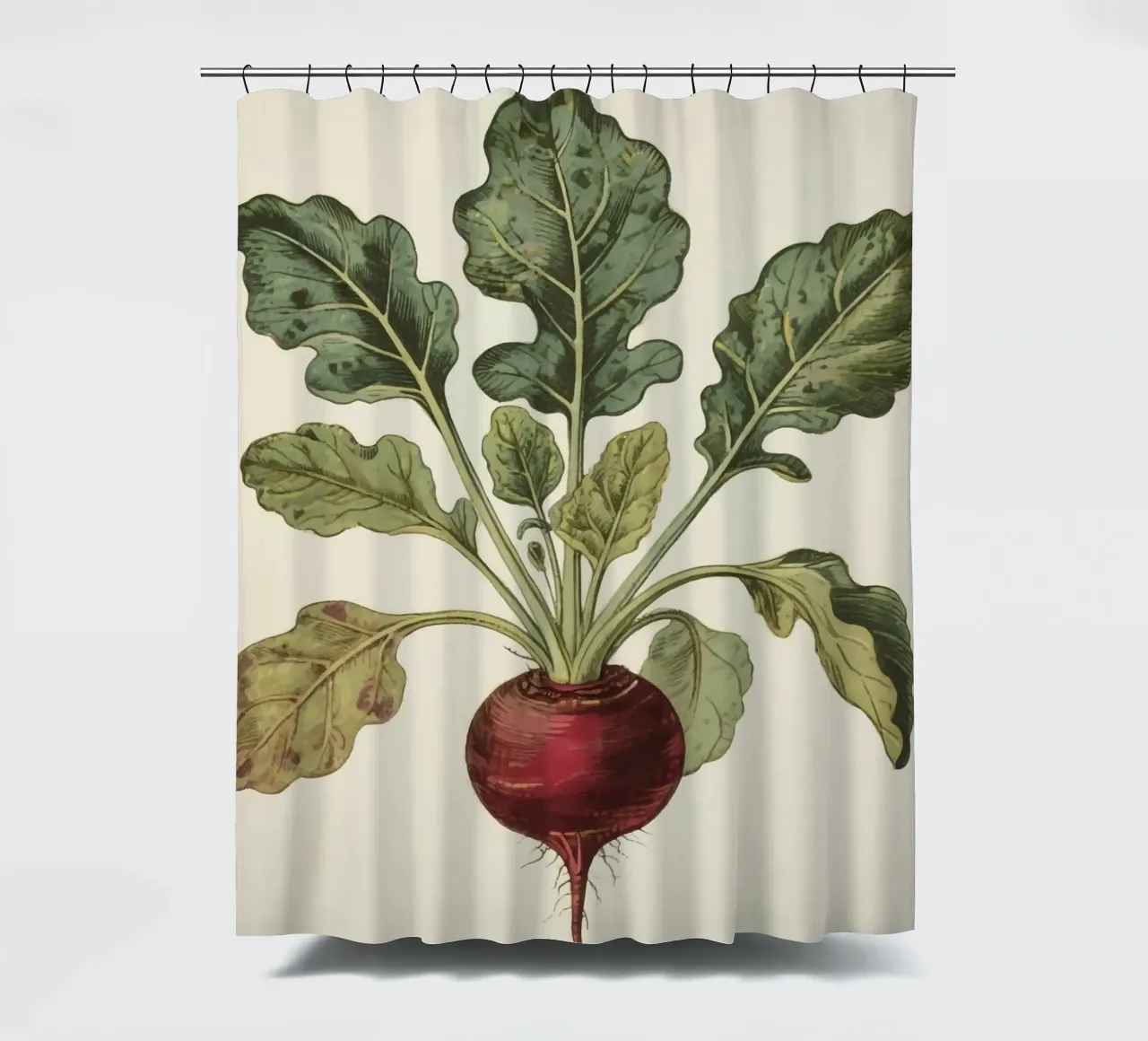 Beetroot Duschvorhang von knowledge