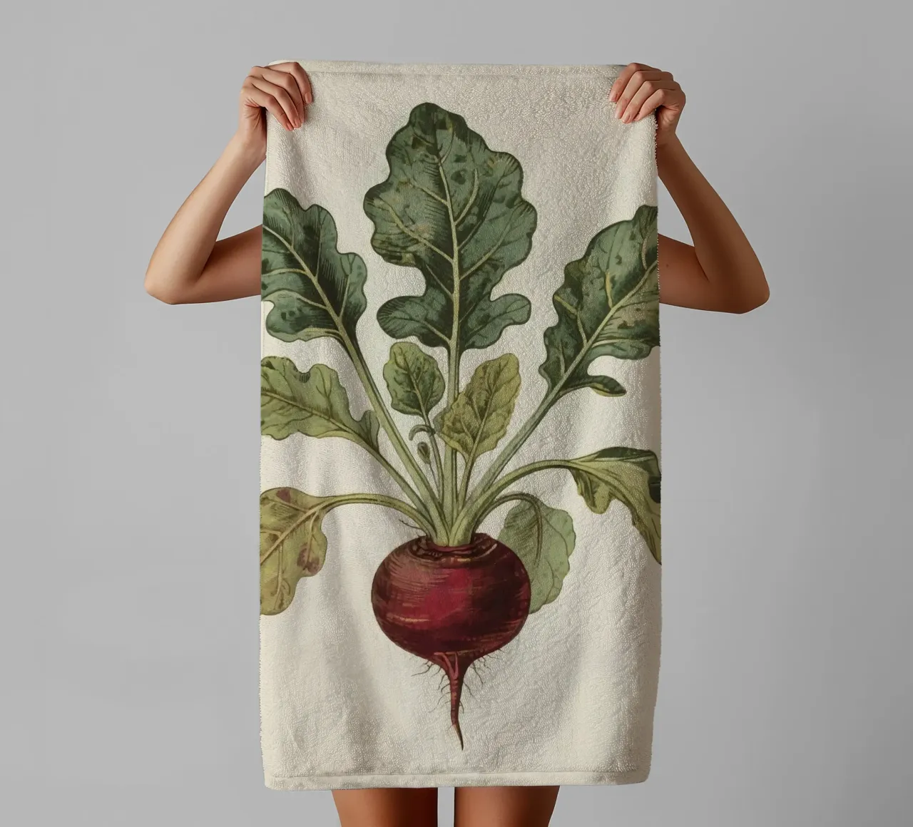 Beetroot badhanddoek van knowledge