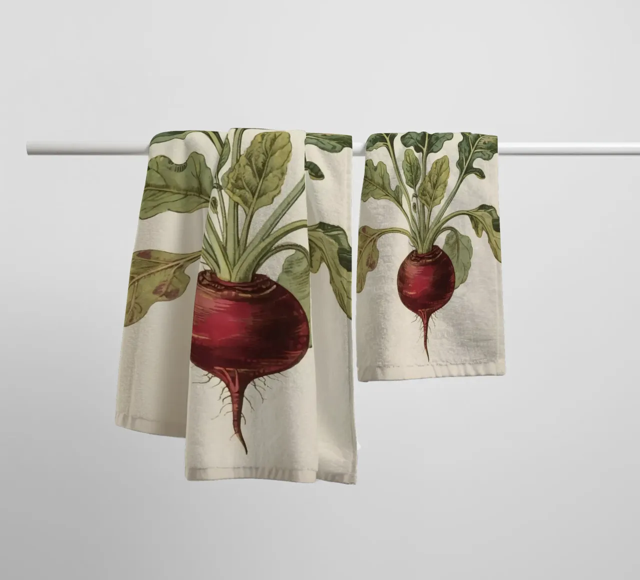 Beetroot badhanddoek van knowledge