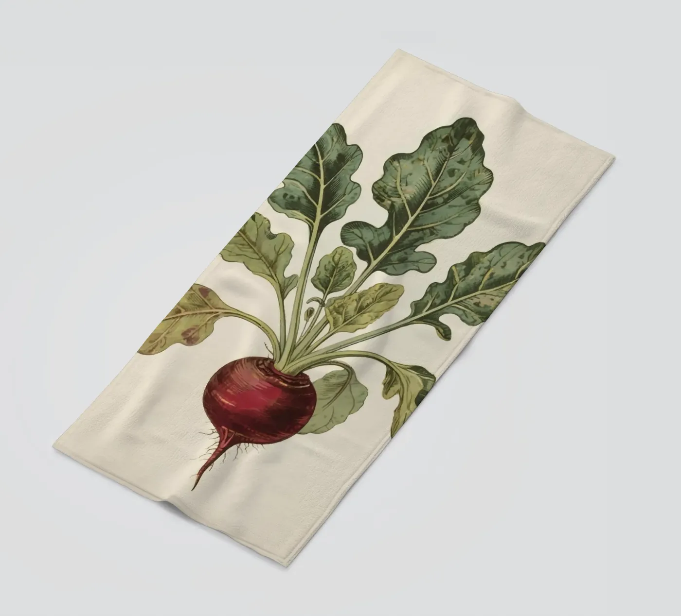 Beetroot strandhanddoek van knowledge