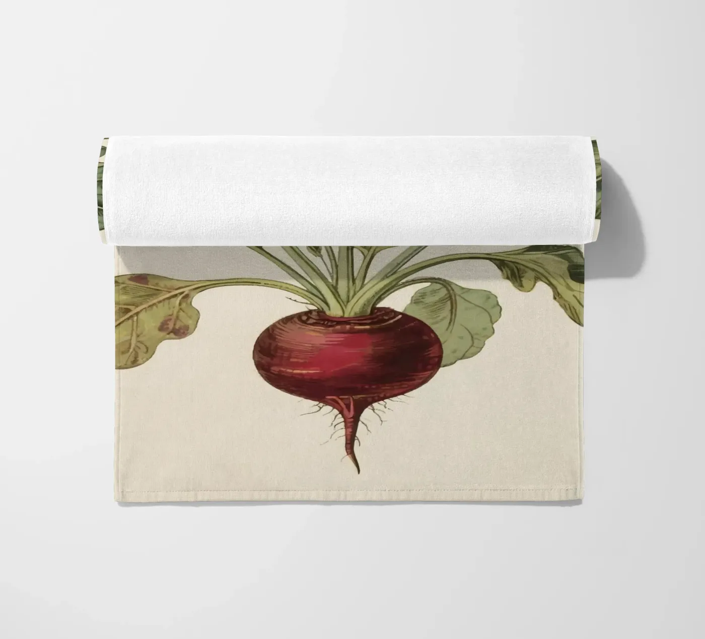 Beetroot strandhanddoek van knowledge