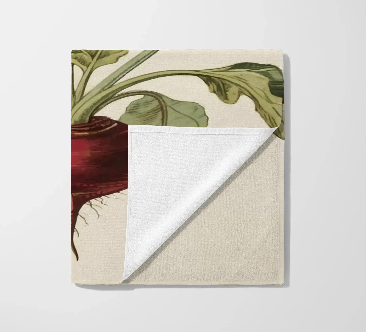 Beetroot strandhanddoek van knowledge