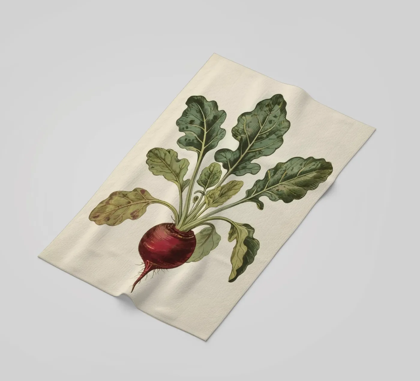Beetroot strandhanddoek van knowledge