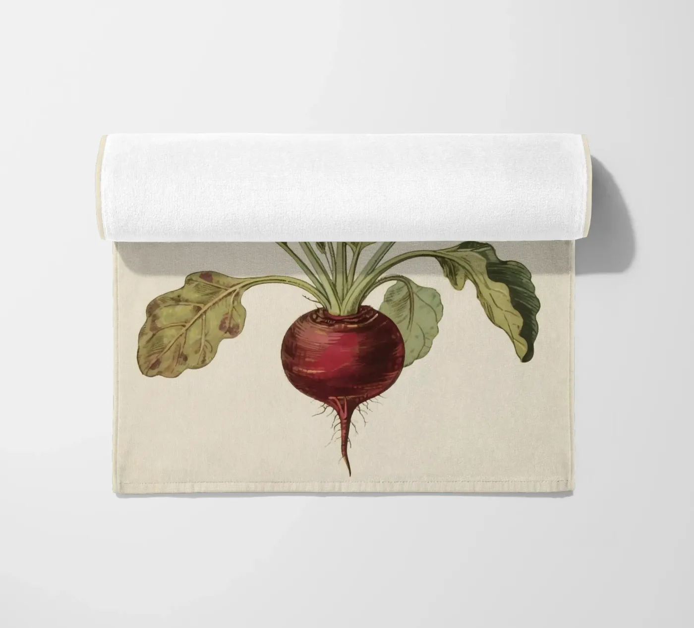 Beetroot strandhanddoek van knowledge